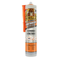 GORILLA GRAB ADHESIVE CRYSTAL CLEAR 270M