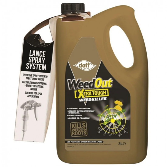 WEEDOUT XTRATOUGH WEEDKILLER 3L
