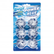 DUZZIT POWER BLUE TOILET TABLETS X6