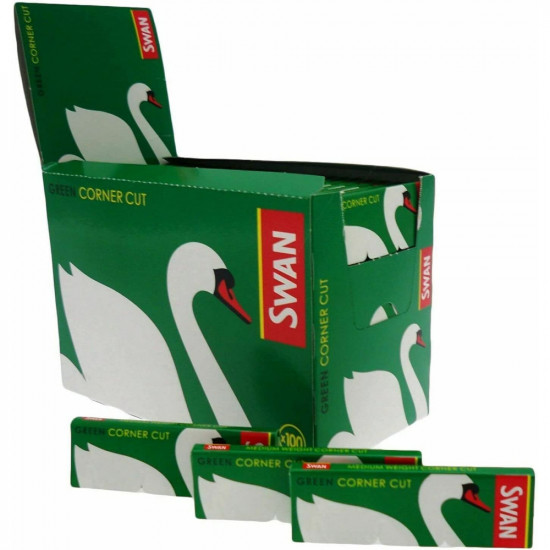SWAN GREEN ROLLING PAPER 100s