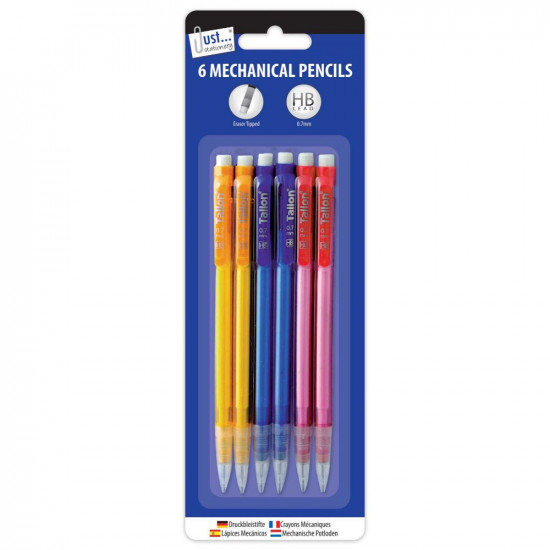 6 MECHANICAL PENCILS   1008             