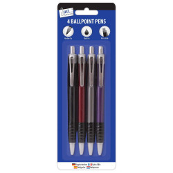 4 BALL POINT PENS   1020                