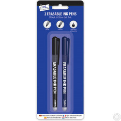 2 ERASABLE INK PENS    1021             