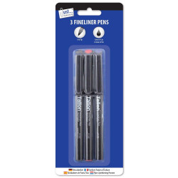 3 FINE LINER PENS   1022                