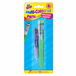 MULTI COLOURED PENS 14PCS   1075        