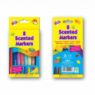 8 SCENTED THICK JUMBO MARKERS  1095     
