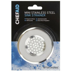 CHEF AID MINI S/STEEL SINK STRAINER