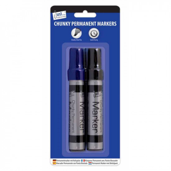 2 JUMBO PERMANENT MARKERS  1152         