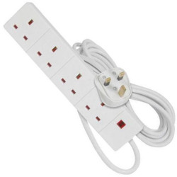 POWERPLUS EXT LEAD 4WAY 10MTR 1339