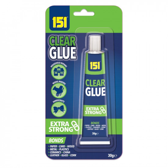 151 CLEAR GLUE 30G       151005B