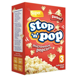 SUPER SNACK POPCORN 85gx3PK**NO VAT     