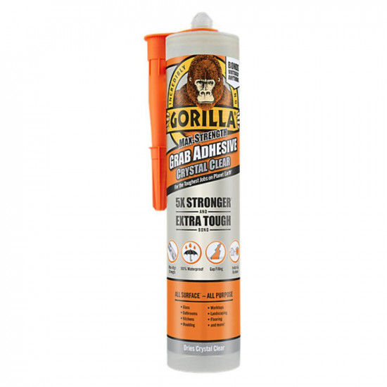 GORILLA GRAB ADHESIVE CRYSTAL CLEAR 270ML