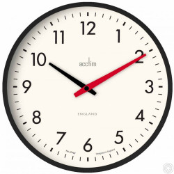 ACCTIM RILEY 30CM RETRO WALL CLOCK