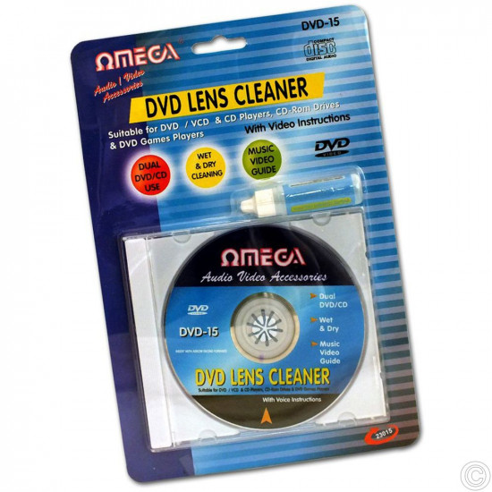 OMEGA DVD LENS CLEANER  23015