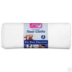 HEAVY DUTY FLOOR CLOTHS 5PK