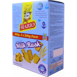 MARIO MILK RUSK 600GM (NO VAT)