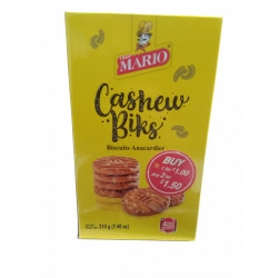 MARIO CASHEW BIKS BISCUITS 210GM (NO VAT)