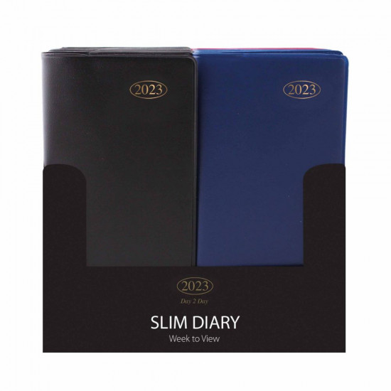 SLIM DIARY WEEK TO VIEW *30PK*          