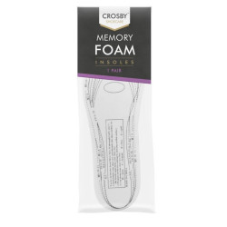 MEMORY FOAM INSOLES PAIR                