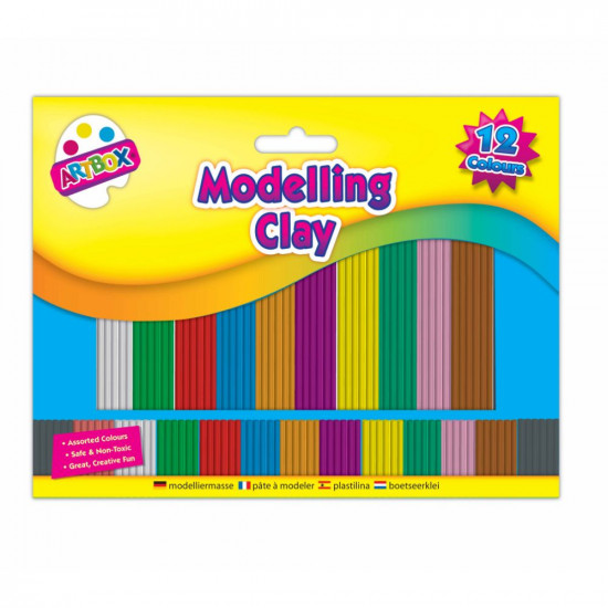 12 STRIPS MODELLING CLAY  3103