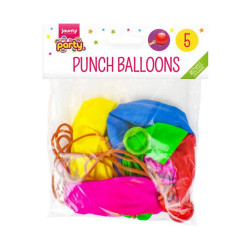 PUNCH BALLOONS 5PK                      