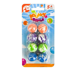BOUNCING BALLS 8 PACK                   