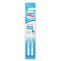 PRISTINE UNIVERSAL BRUSH HEADS 2PK      
