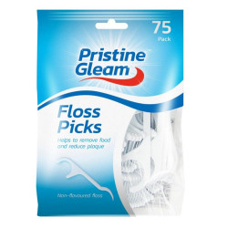 PRISTINE GLEAN FLOSS PICKS 75s          