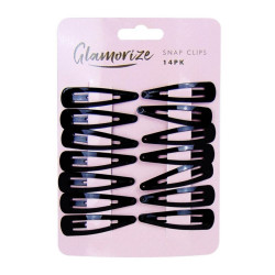 GLAMORIZE SNAP CLIPS 14PK               