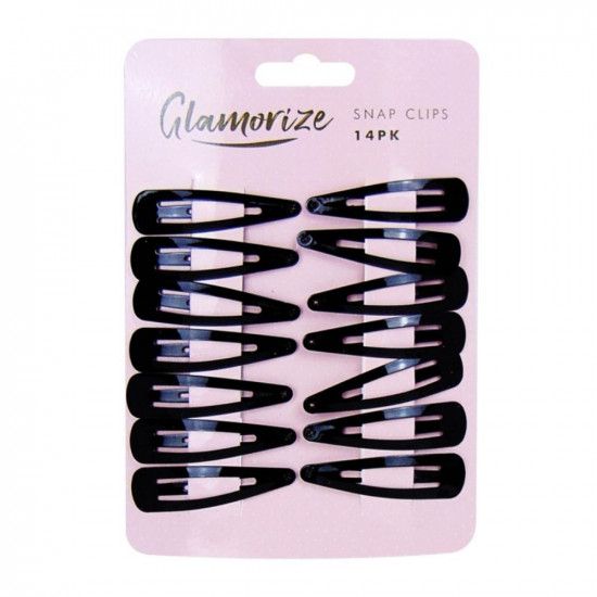 GLAMORIZE SNAP CLIPS 14PK