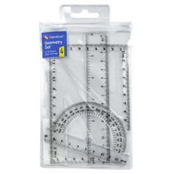 SIGNATURE GEOMETRY SET 4PK              