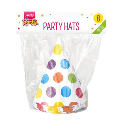 PARTY HATS 8PK    968091                