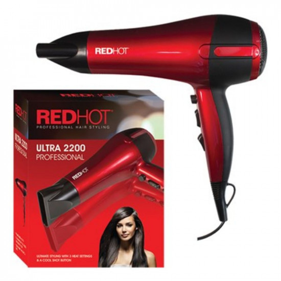 REDHOT 2200 W PROF. HAIR DRYER 37060