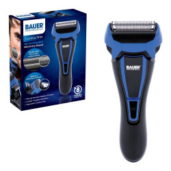 BAUER RECHARG. WET & DRY SHAVER 39169   