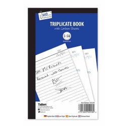 TRIPLICATE BOOK 50 PAGES PK 12          