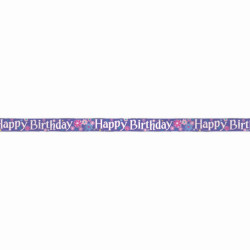 UNIQUE HAPPY BIRTHDAY 12FT BANNER       