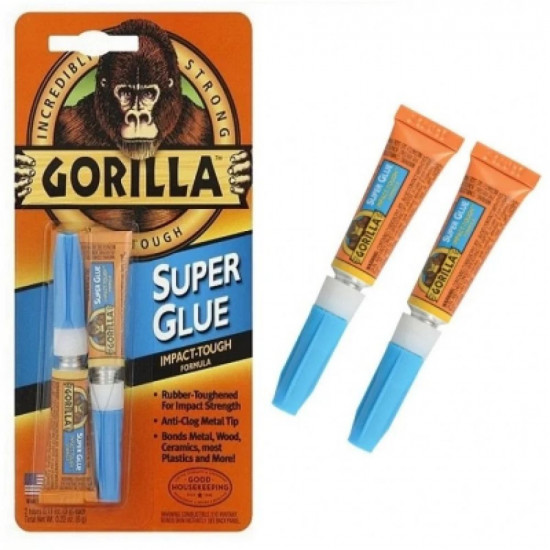 GORILLA SUPER GLUE 3Gx2  4044101