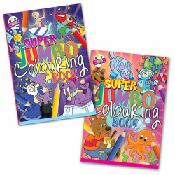 SUPER JUMBO COLOURING BOOK **NO VAT** 40