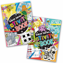 SUPER JUMBO ACTIVITY BOOK *NO VAT* 4052 