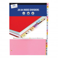 TALLON 20 A-Z INDEX DIVIDERS  4059
