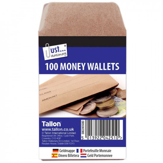 80 MONEY WALLETS 70X105MM  4251