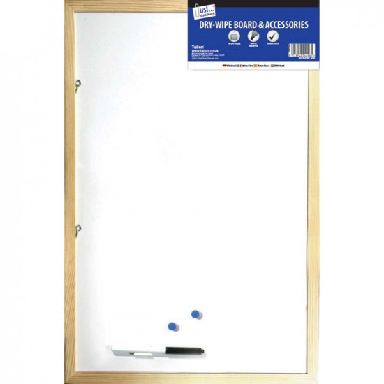 DRY-WIPE BOARD 600x800MM   4296         