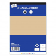 C5 MANILA ENVELOPS PEAL&SEAL 30s 4673