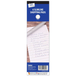 6 SLIMLINE SHOPPING PADS      4690