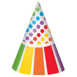 8 BIRTHDAY PARTY  HATS   47121          