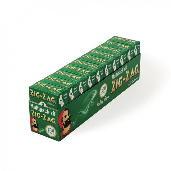 ZIG-ZAG MULTIPACK 10X8 PACK green