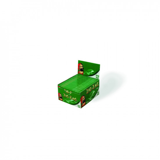 ZIG ZAG GREEN KING SIZE PAPER 50s