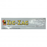 ZIG-ZAG SILVER SLIM MULTIPACK x 3