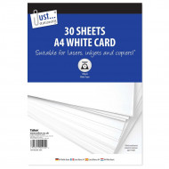 A4 WHITE CARD 30 SHEETS   5095          