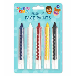 PUSH-UP FACE PAINTS CRAYONS 5116        